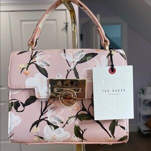 Ted Baker Pink Floral Lili Mini Bag NWT